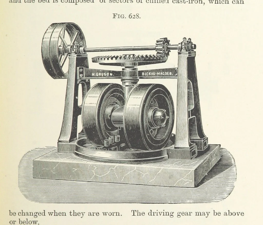 An illustration from A Text-book of Ore and Stone Mining ... With frontispiece and 716 illustrations, 1894, leaf 591