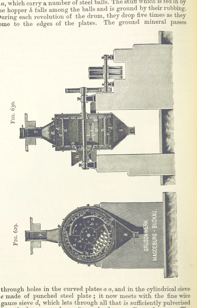 An illustration from A Text-book of Ore and Stone Mining ... With frontispiece and 716 illustrations, 1894, leaf 592