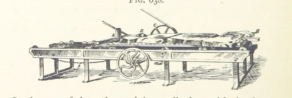 An illustration from A Text-book of Ore and Stone Mining ... With frontispiece and 716 illustrations, 1894, leaf 598