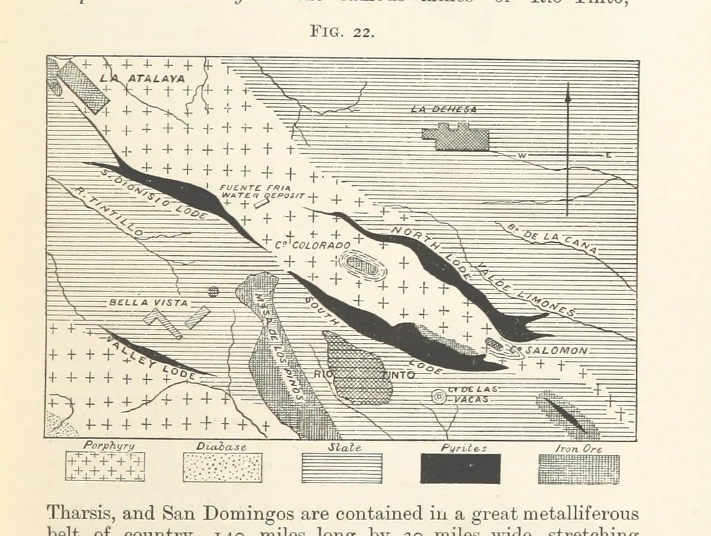 An illustration from A Text-book of Ore and Stone Mining ... With frontispiece and 716 illustrations, 1894, leaf 65
