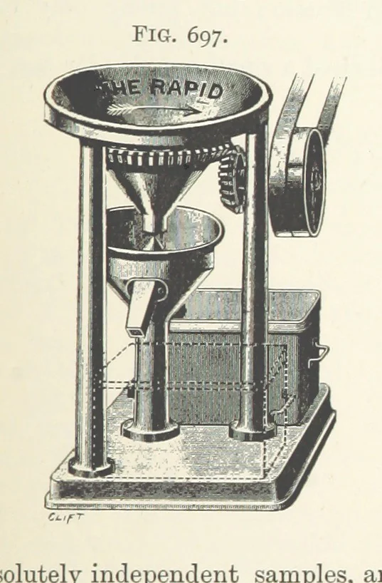 An illustration from A Text-book of Ore and Stone Mining ... With frontispiece and 716 illustrations, 1894, leaf 669