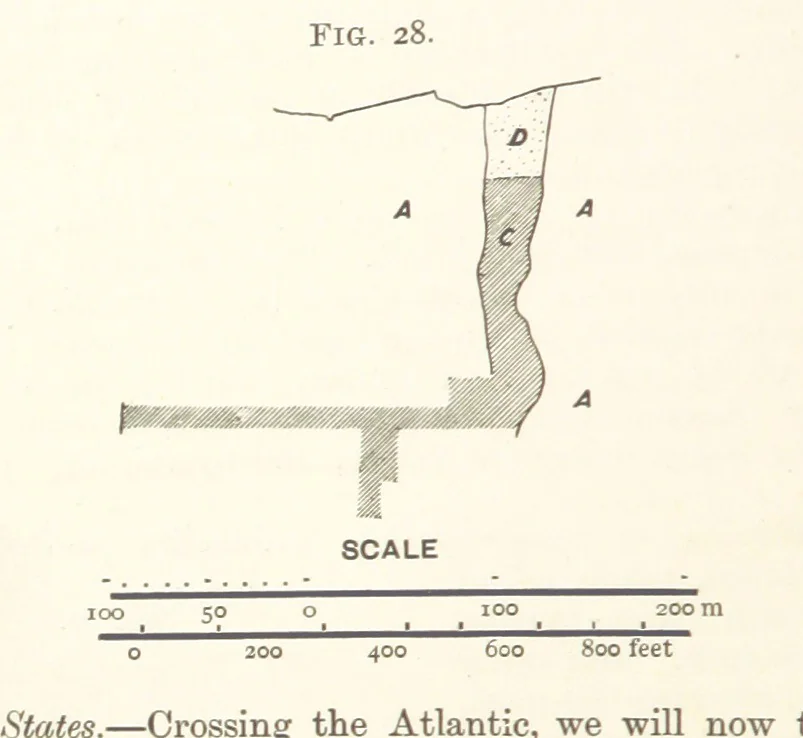 An illustration from A Text-book of Ore and Stone Mining ... With frontispiece and 716 illustrations, 1894, leaf 68