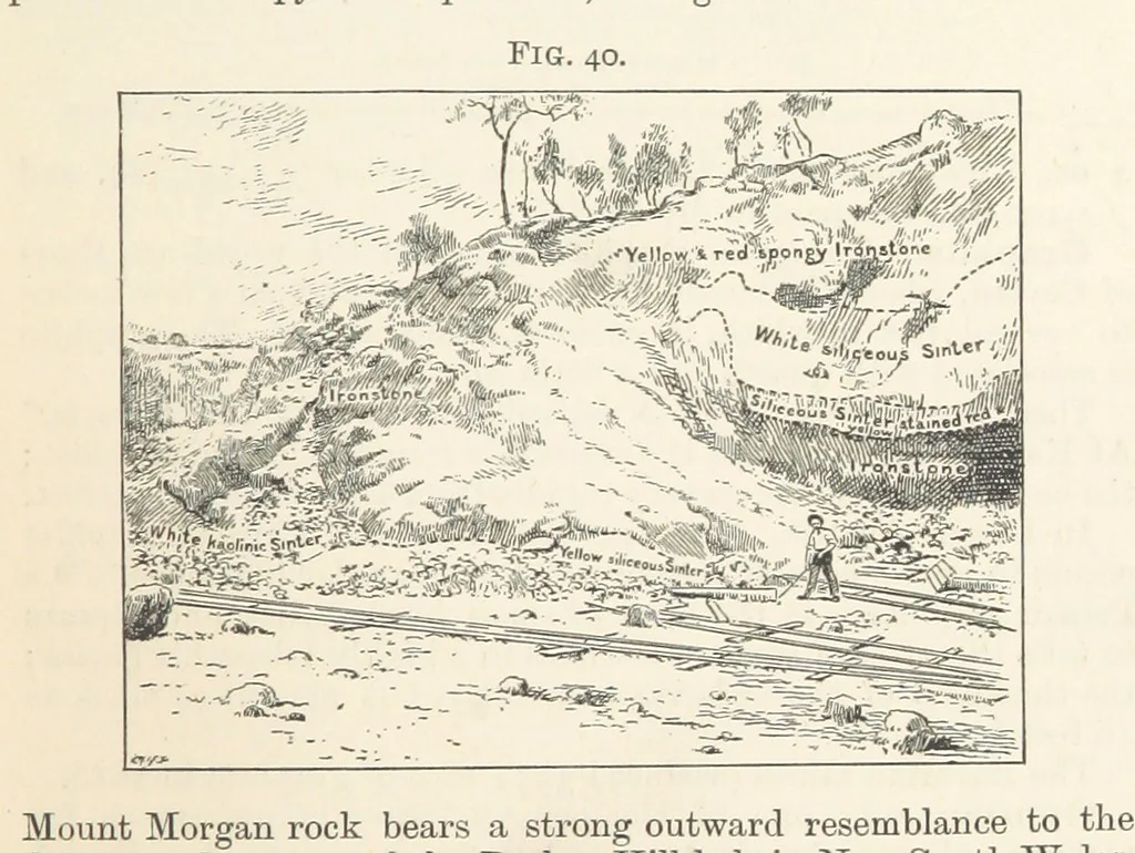 An illustration from A Text-book of Ore and Stone Mining ... With frontispiece and 716 illustrations, 1894, leaf 83