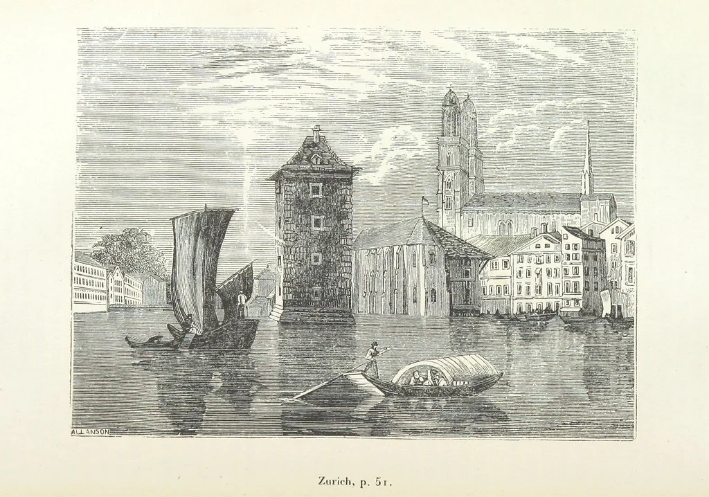 An illustration from Histoire pittoresque des villes les plus remarquables de l'Italie, la Suisse, l'Allemagne, la Russie, la Turquie, la Grèce, l'Asie, l'Afrique et l'Amérique, 1849, leaf 102