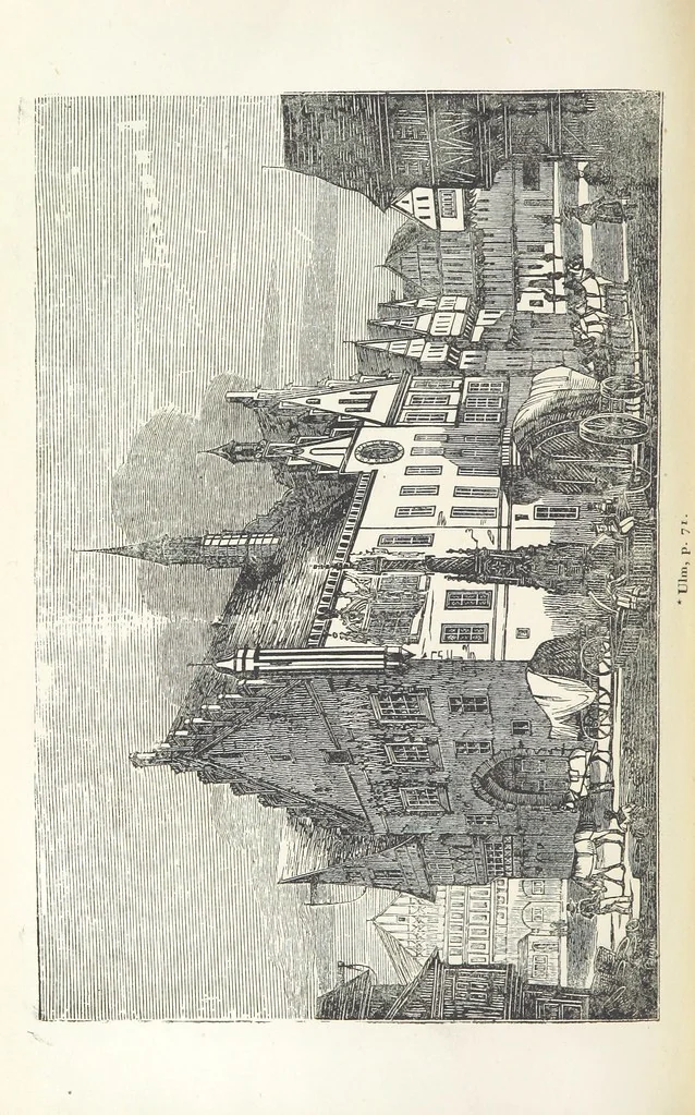 An illustration from Histoire pittoresque des villes les plus remarquables de l'Italie, la Suisse, l'Allemagne, la Russie, la Turquie, la Grèce, l'Asie, l'Afrique et l'Amérique, 1849, leaf 148