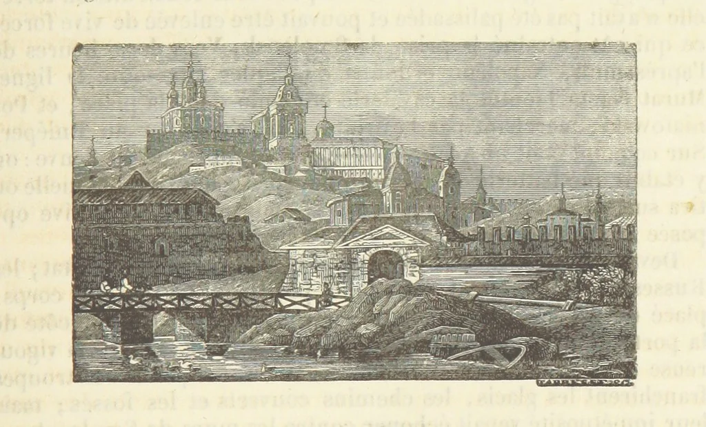An illustration from Histoire pittoresque des villes les plus remarquables de l'Italie, la Suisse, l'Allemagne, la Russie, la Turquie, la Grèce, l'Asie, l'Afrique et l'Amérique, 1849, leaf 185