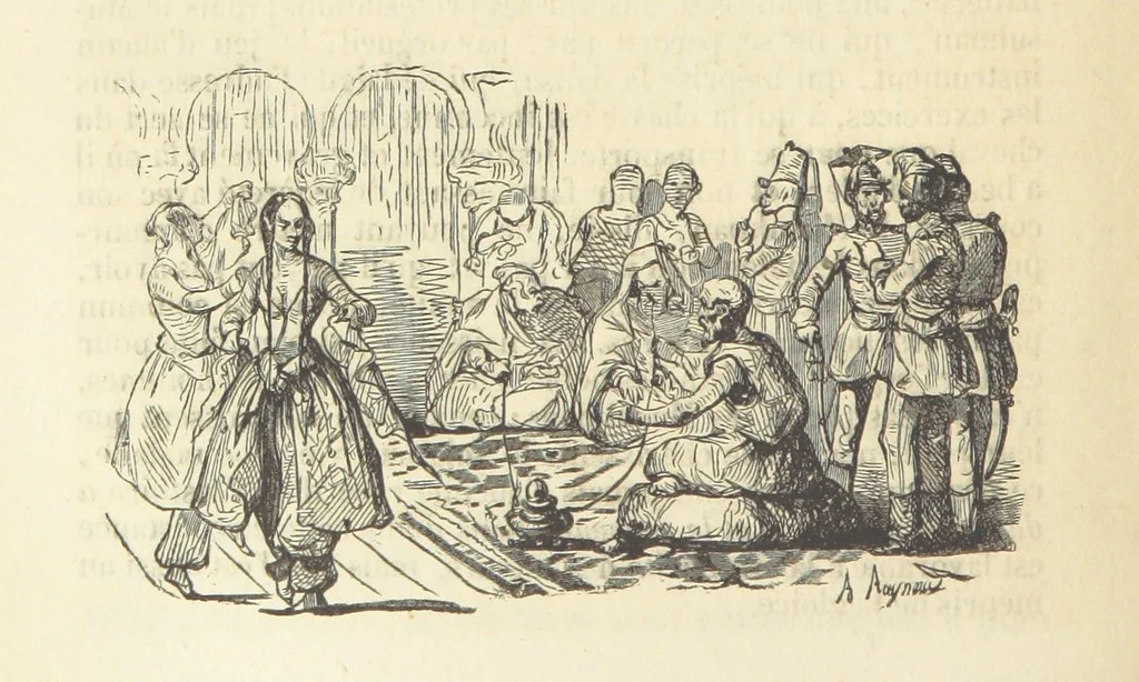 An illustration from Histoire pittoresque des villes les plus remarquables de l'Italie, la Suisse, l'Allemagne, la Russie, la Turquie, la Grèce, l'Asie, l'Afrique et l'Amérique, 1849, leaf 198