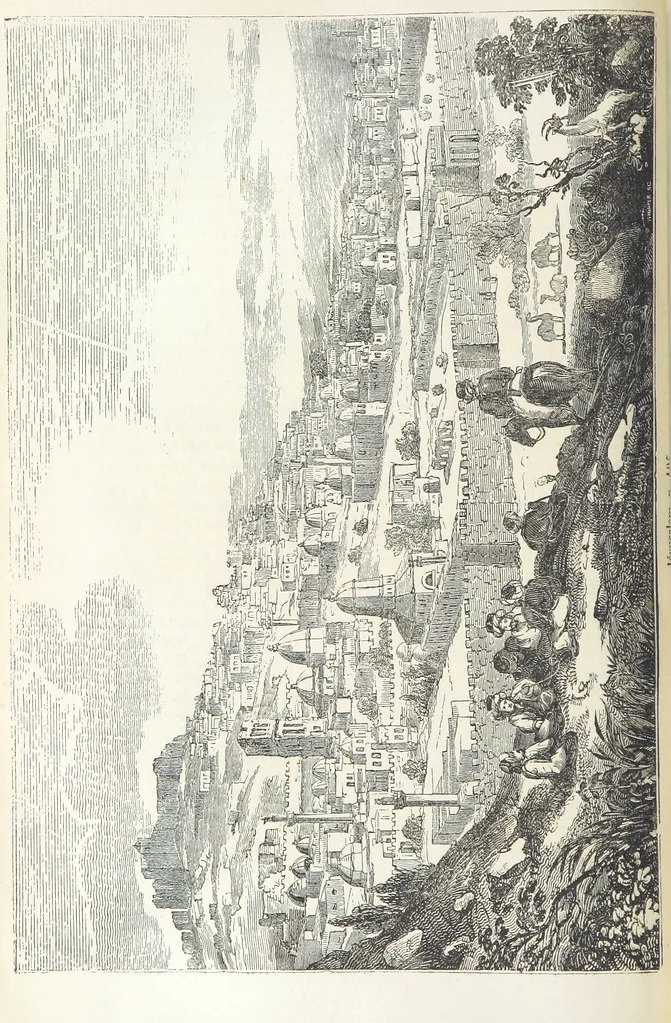An illustration from Histoire pittoresque des villes les plus remarquables de l'Italie, la Suisse, l'Allemagne, la Russie, la Turquie, la Grèce, l'Asie, l'Afrique et l'Amérique, 1849, leaf 210