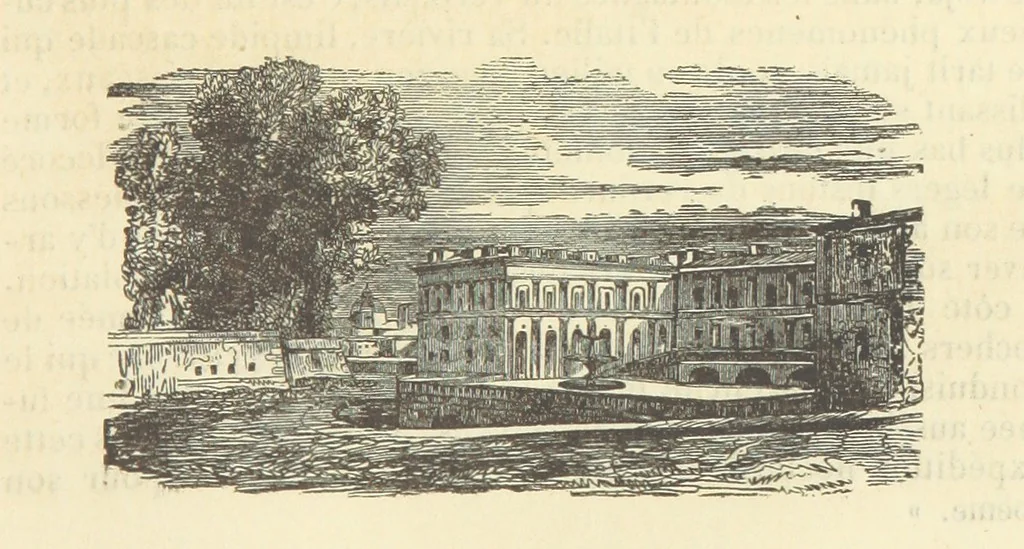 An illustration from Histoire pittoresque des villes les plus remarquables de l'Italie, la Suisse, l'Allemagne, la Russie, la Turquie, la Grèce, l'Asie, l'Afrique et l'Amérique, 1849, leaf 35