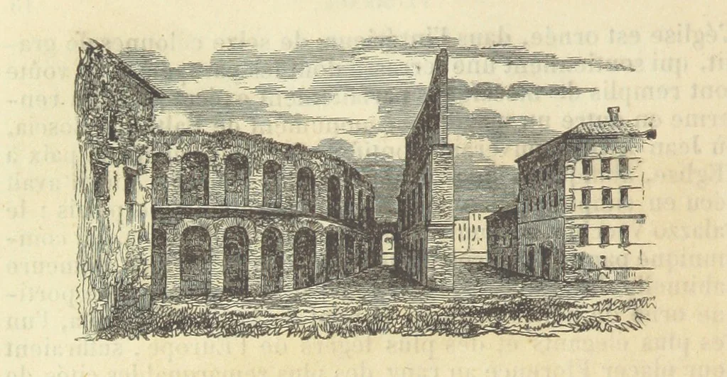 An illustration from Histoire pittoresque des villes les plus remarquables de l'Italie, la Suisse, l'Allemagne, la Russie, la Turquie, la Grèce, l'Asie, l'Afrique et l'Amérique, 1849, leaf 36