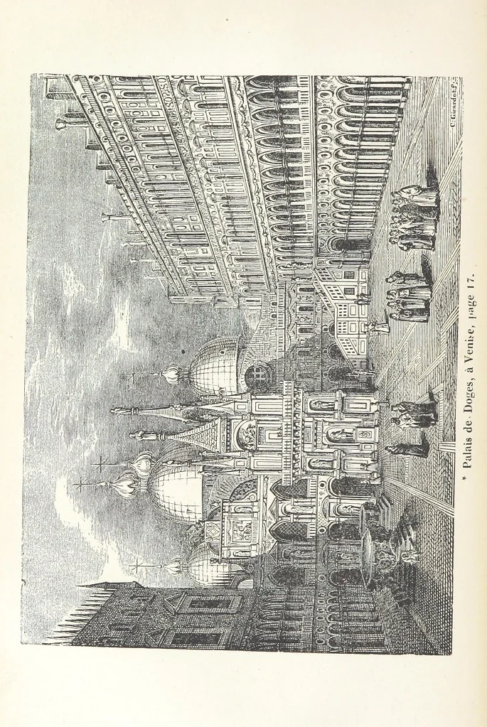 An illustration from Histoire pittoresque des villes les plus remarquables de l'Italie, la Suisse, l'Allemagne, la Russie, la Turquie, la Grèce, l'Asie, l'Afrique et l'Amérique, 1849, leaf 44