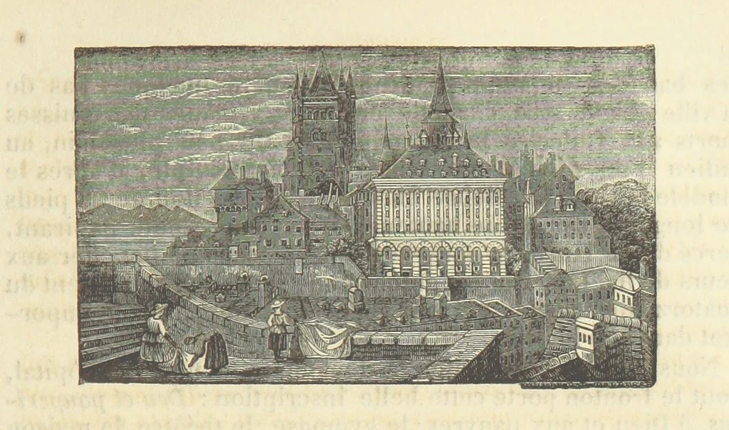 An illustration from Histoire pittoresque des villes les plus remarquables de l'Italie, la Suisse, l'Allemagne, la Russie, la Turquie, la Grèce, l'Asie, l'Afrique et l'Amérique, 1849, leaf 95