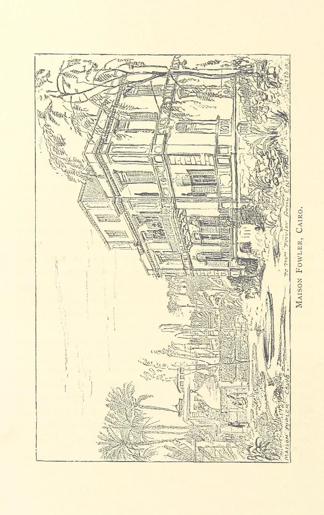An illustration from Lecture on Egypt, etc, 1880, leaf 10