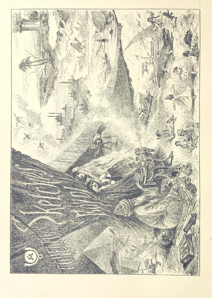 An illustration from Lecture on Egypt, etc, 1880, leaf 6