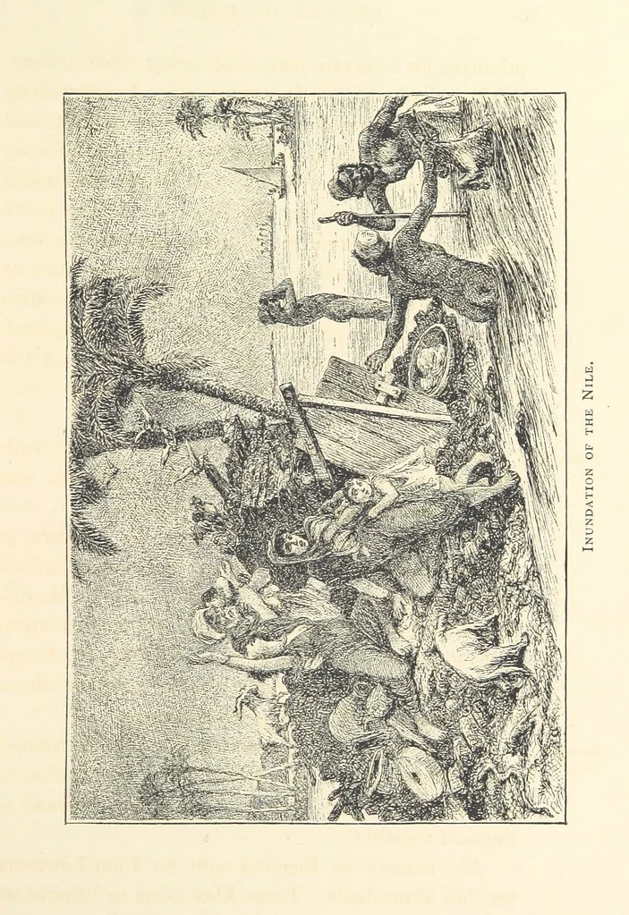 An illustration from Lecture on Egypt, etc, 1880, leaf 83