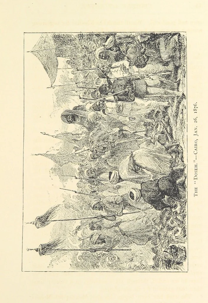 An illustration from Lecture on Egypt, etc, 1880, leaf 99