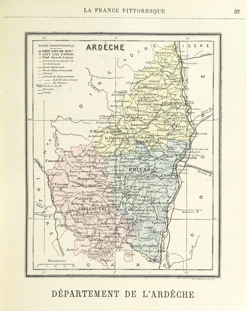 An illustration from La France pittoresque, ou description par départements de la France et de ses colonies, 1882, leaf 109