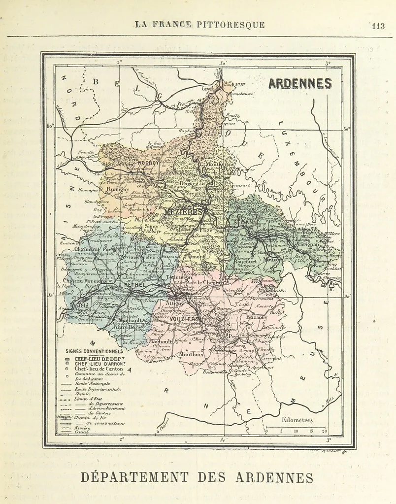 An illustration from La France pittoresque, ou description par départements de la France et de ses colonies, 1882, leaf 125