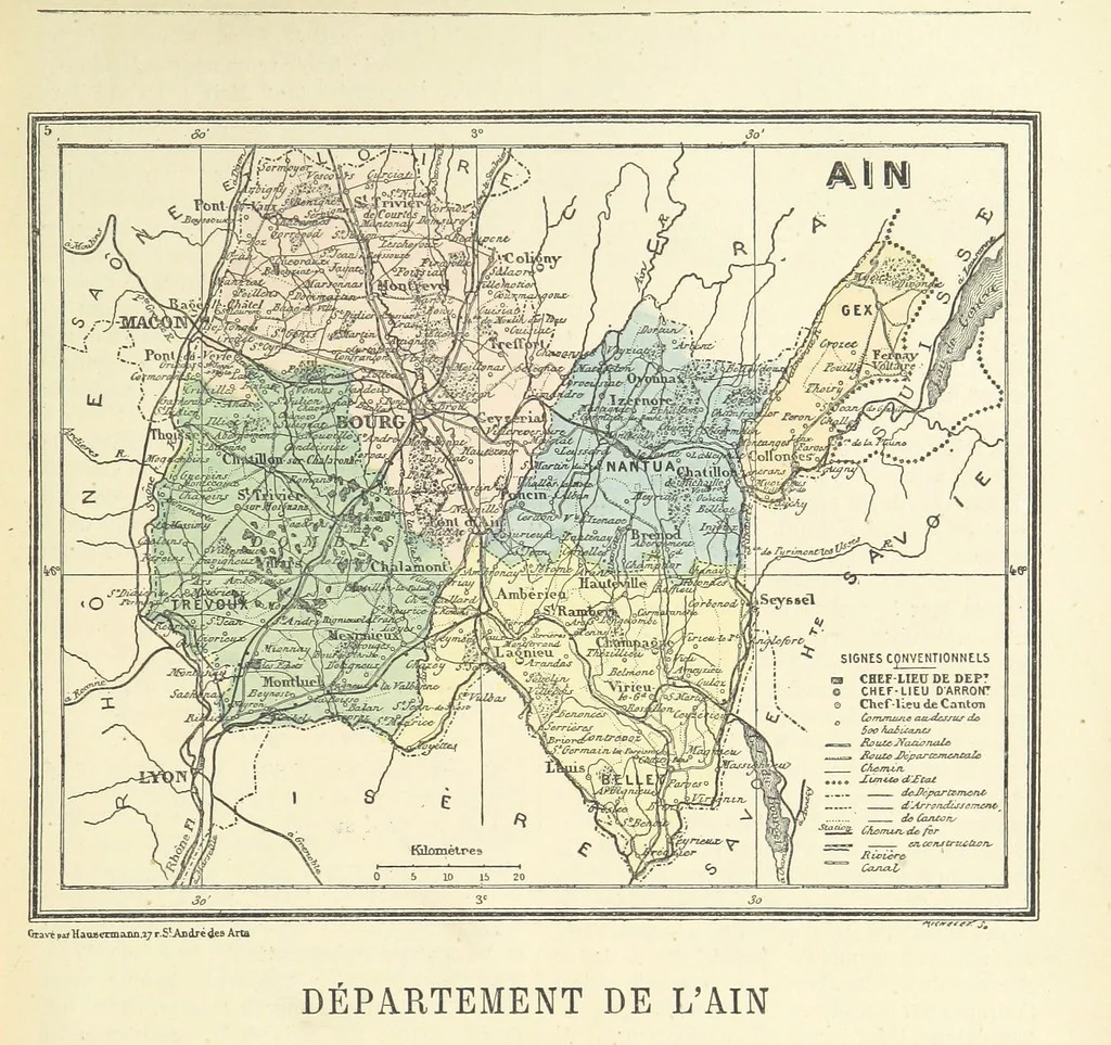 An illustration from La France pittoresque, ou description par départements de la France et de ses colonies, 1882, leaf 13