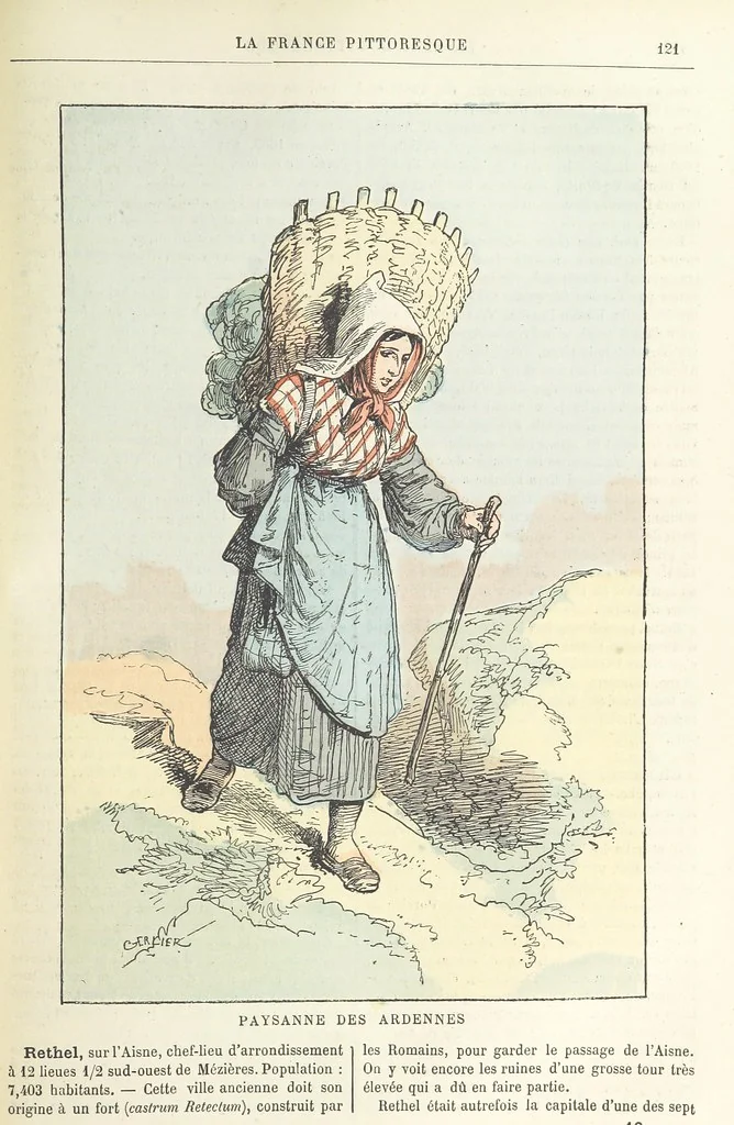 An illustration from La France pittoresque, ou description par départements de la France et de ses colonies, 1882, leaf 133