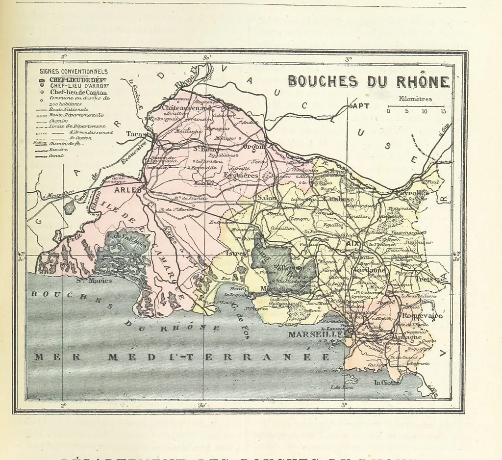 An illustration from La France pittoresque, ou description par départements de la France et de ses colonies, 1882, leaf 205