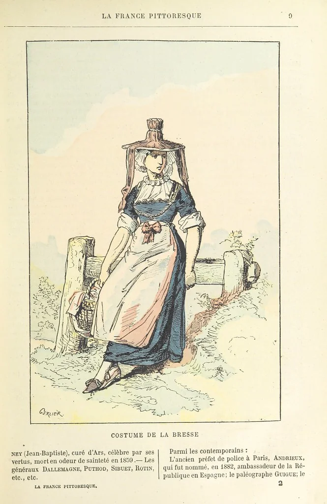 An illustration from La France pittoresque, ou description par départements de la France et de ses colonies, 1882, leaf 21