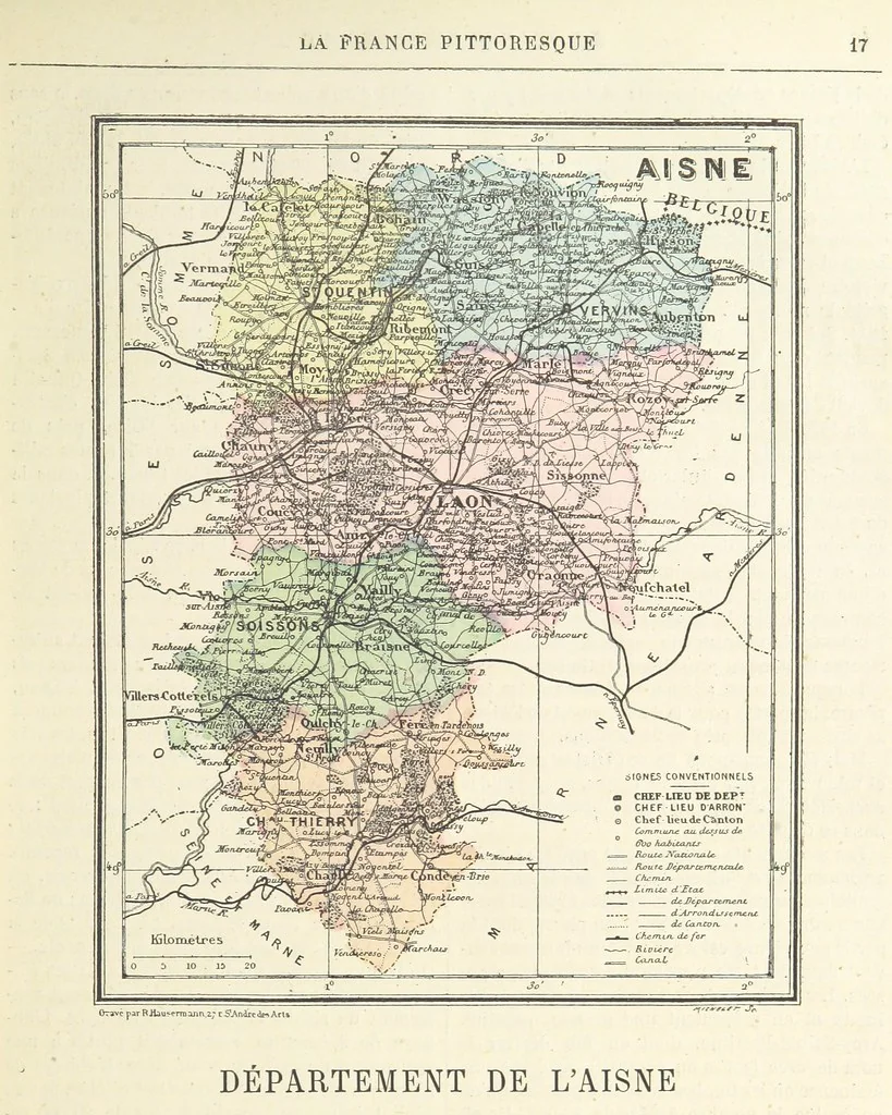 An illustration from La France pittoresque, ou description par départements de la France et de ses colonies, 1882, leaf 29