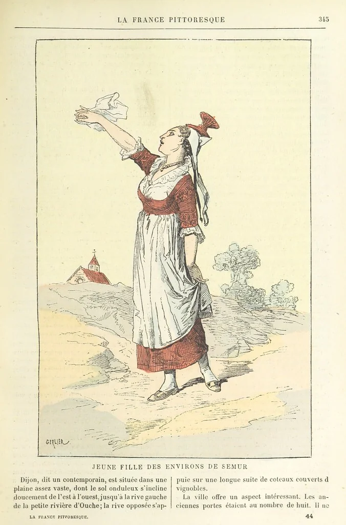 An illustration from La France pittoresque, ou description par départements de la France et de ses colonies, 1882, leaf 357