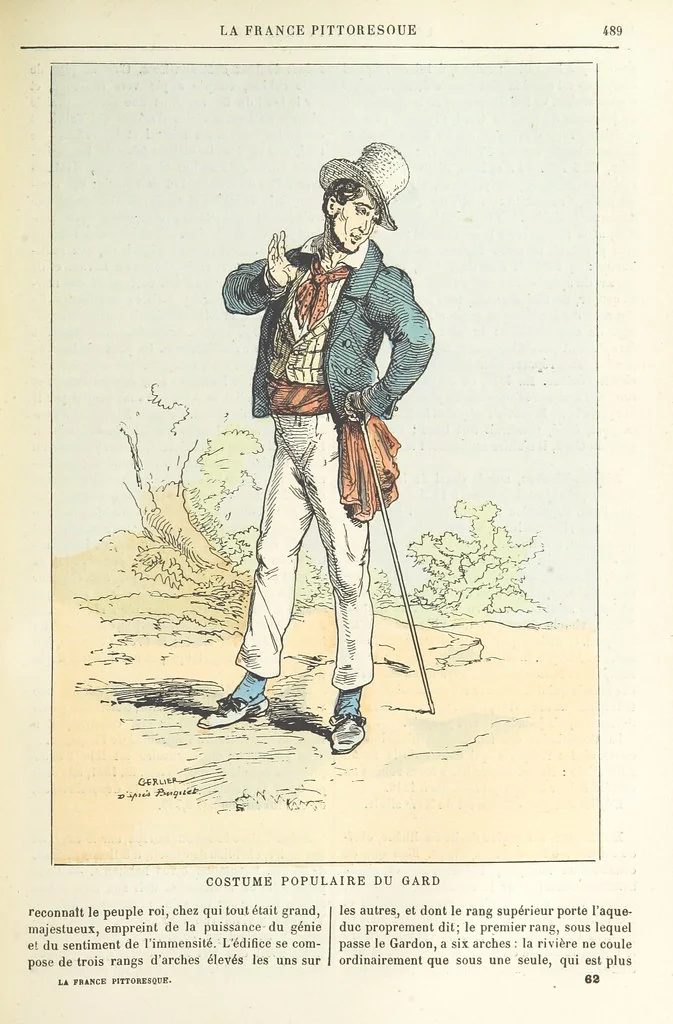 An illustration from La France pittoresque, ou description par départements de la France et de ses colonies, 1882, leaf 501