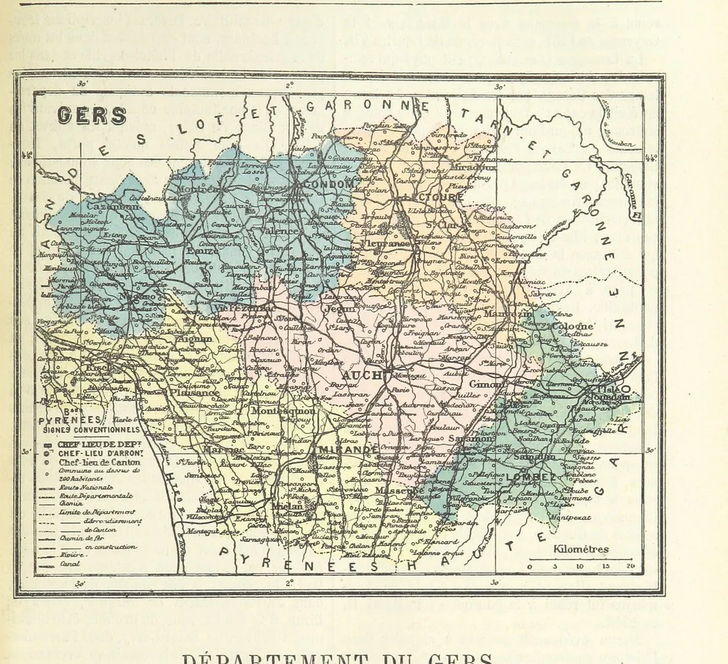 An illustration from La France pittoresque, ou description par départements de la France et de ses colonies, 1882, leaf 525