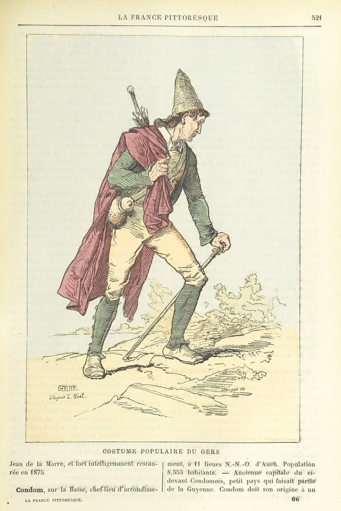 An illustration from La France pittoresque, ou description par départements de la France et de ses colonies, 1882, leaf 533
