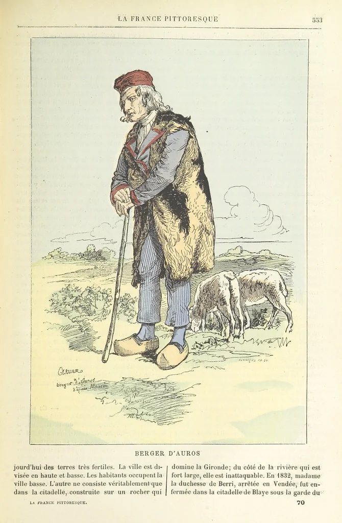 An illustration from La France pittoresque, ou description par départements de la France et de ses colonies, 1882, leaf 565