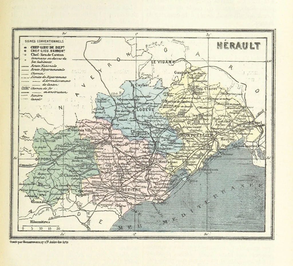 An illustration from La France pittoresque, ou description par départements de la France et de ses colonies, 1882, leaf 573