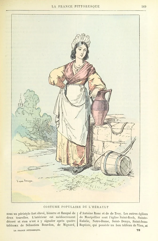 An illustration from La France pittoresque, ou description par départements de la France et de ses colonies, 1882, leaf 581