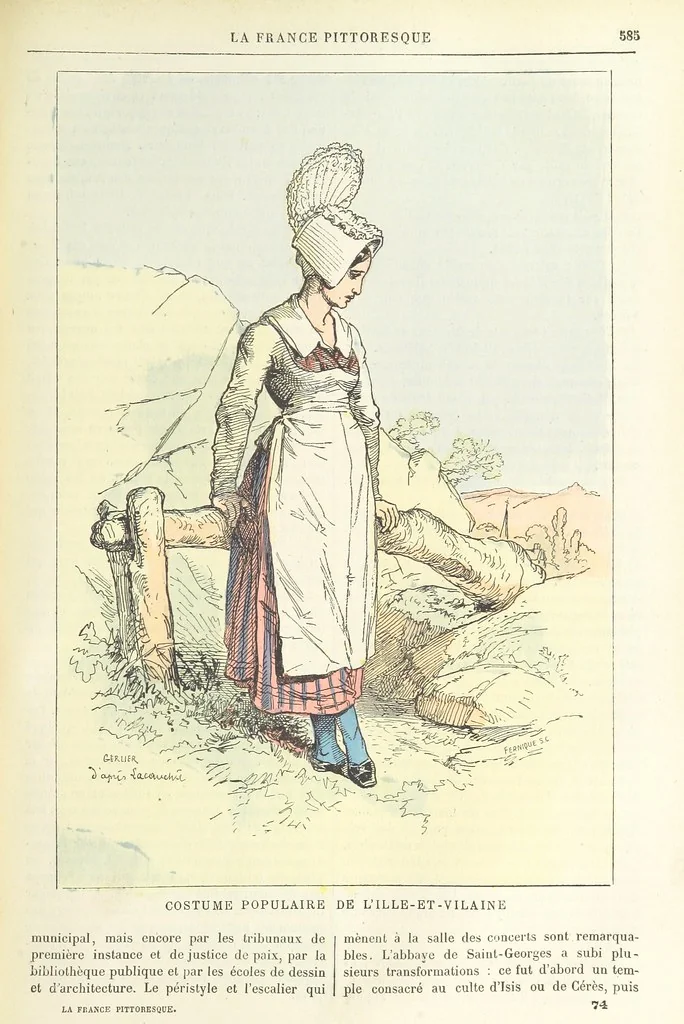 An illustration from La France pittoresque, ou description par départements de la France et de ses colonies, 1882, leaf 597