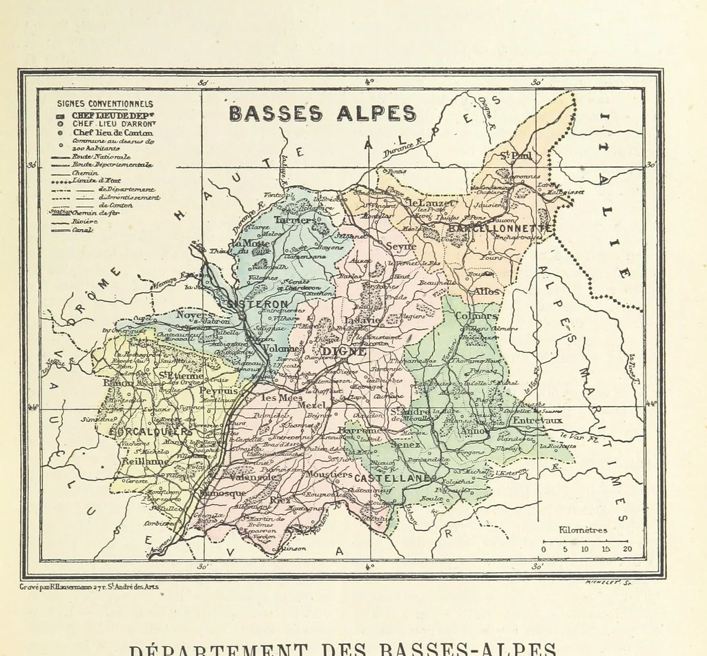An illustration from La France pittoresque, ou description par départements de la France et de ses colonies, 1882, leaf 61