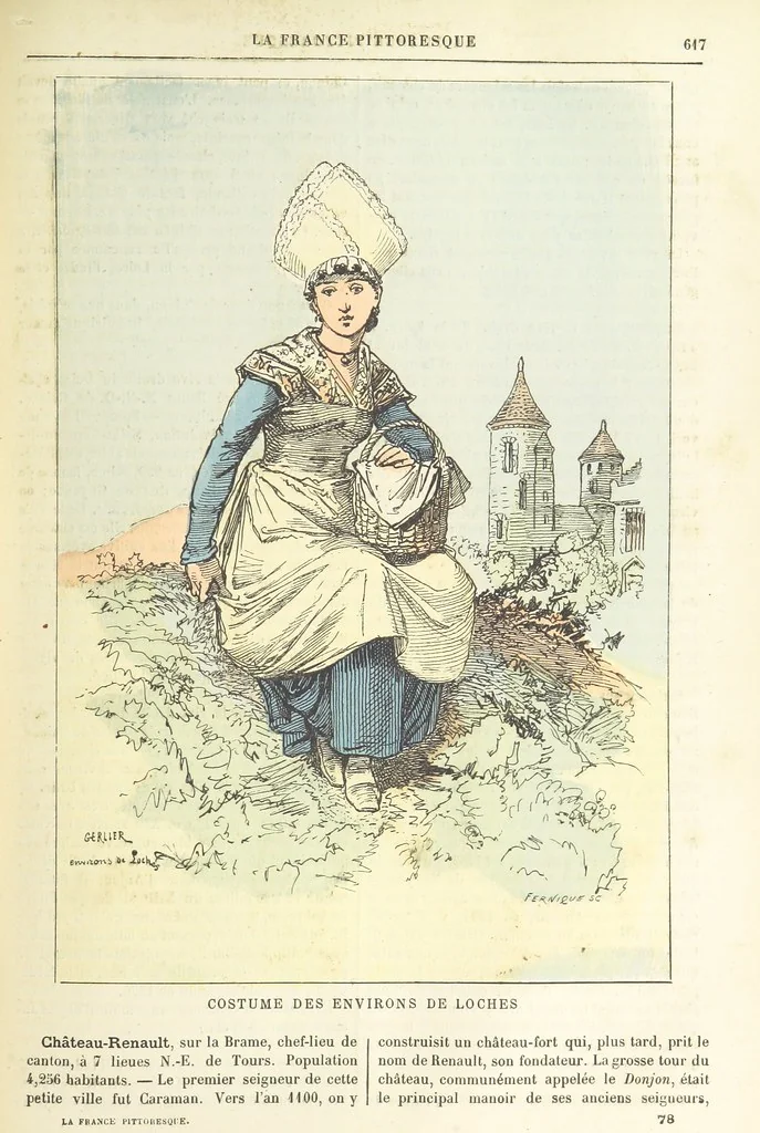 An illustration from La France pittoresque, ou description par départements de la France et de ses colonies, 1882, leaf 629
