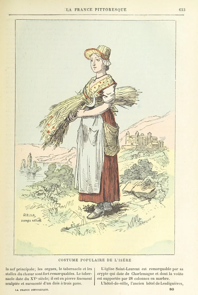 An illustration from La France pittoresque, ou description par départements de la France et de ses colonies, 1882, leaf 645