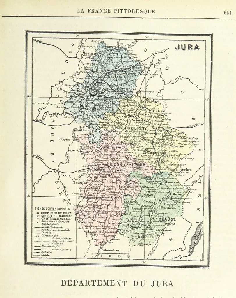 An illustration from La France pittoresque, ou description par départements de la France et de ses colonies, 1882, leaf 653