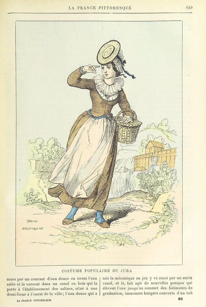 An illustration from La France pittoresque, ou description par départements de la France et de ses colonies, 1882, leaf 661