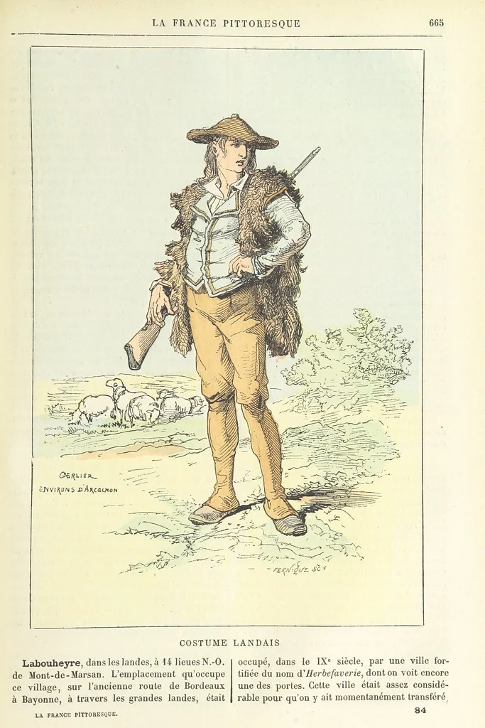 An illustration from La France pittoresque, ou description par départements de la France et de ses colonies, 1882, leaf 677