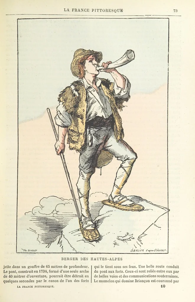 An illustration from La France pittoresque, ou description par départements de la France et de ses colonies, 1882, leaf 85