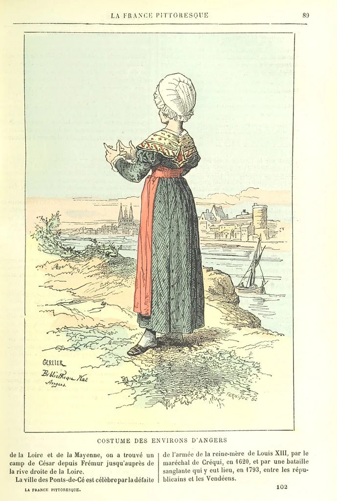 An illustration from La France pittoresque, ou description par départements de la France et de ses colonies, 1882, leaf 101