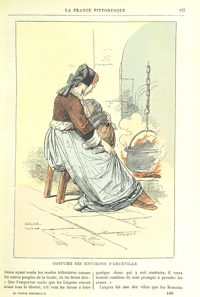 An illustration from La France pittoresque, ou description par départements de la France et de ses colonies, 1882, leaf 149