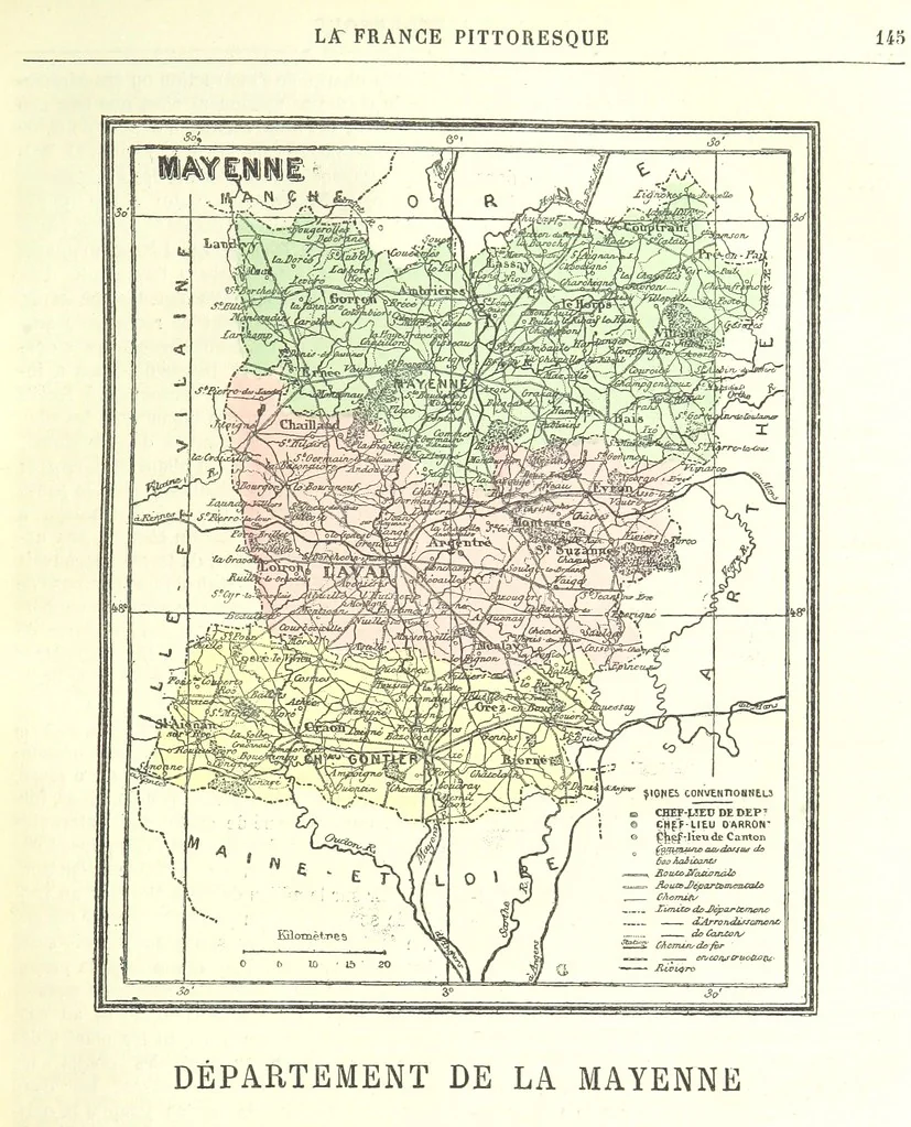 An illustration from La France pittoresque, ou description par départements de la France et de ses colonies, 1882, leaf 157