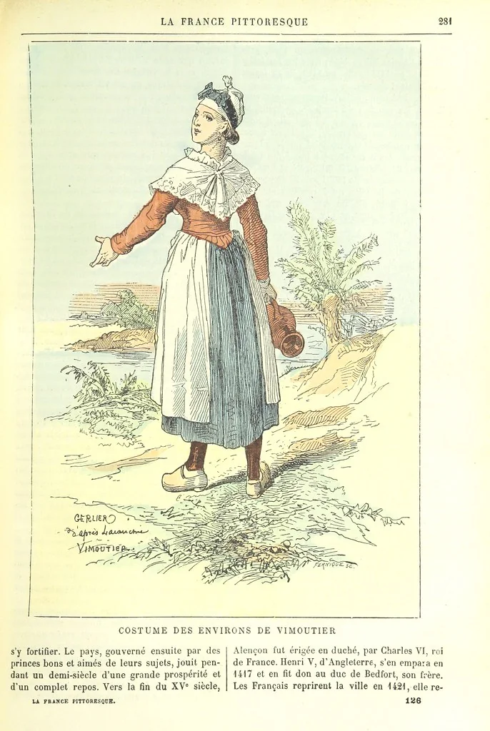 An illustration from La France pittoresque, ou description par départements de la France et de ses colonies, 1882, leaf 293