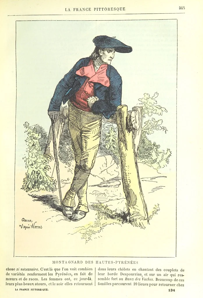 An illustration from La France pittoresque, ou description par départements de la France et de ses colonies, 1882, leaf 357