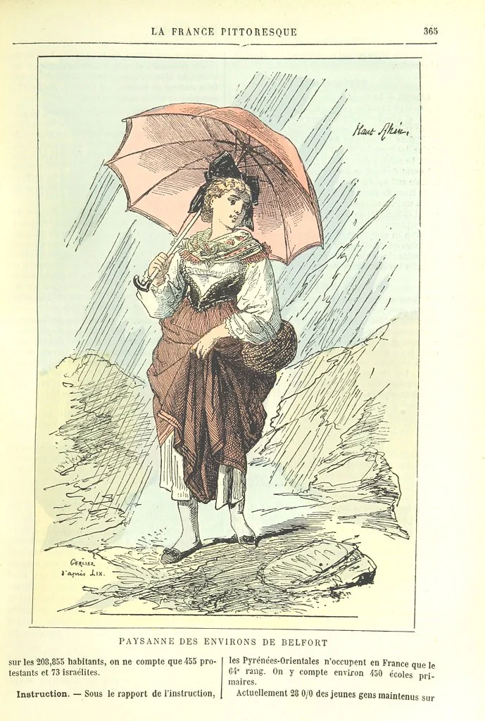 An illustration from La France pittoresque, ou description par départements de la France et de ses colonies, 1882, leaf 377