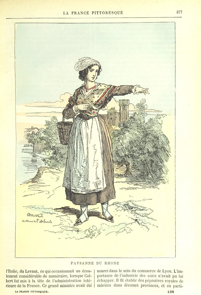 An illustration from La France pittoresque, ou description par départements de la France et de ses colonies, 1882, leaf 389
