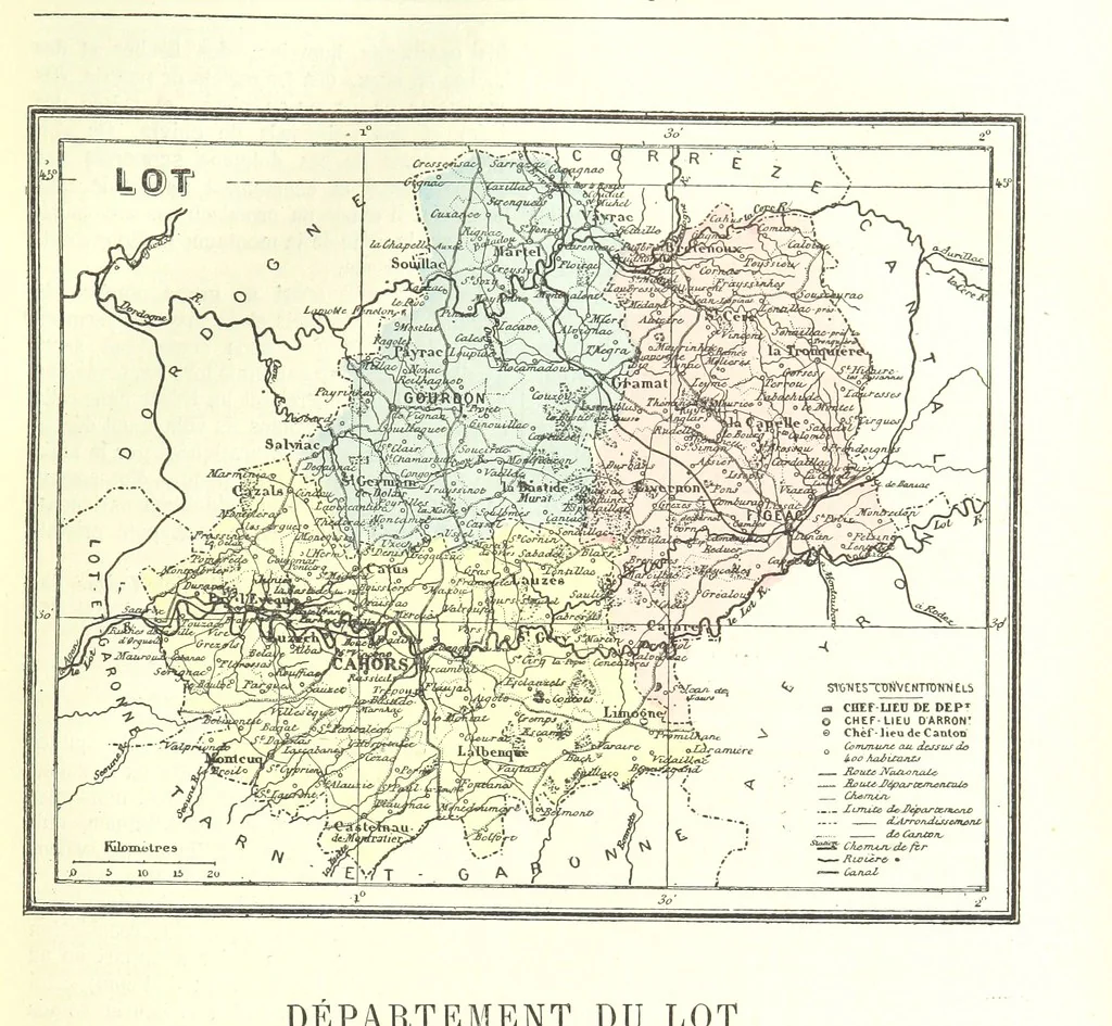 An illustration from La France pittoresque, ou description par départements de la France et de ses colonies, 1882, leaf 45